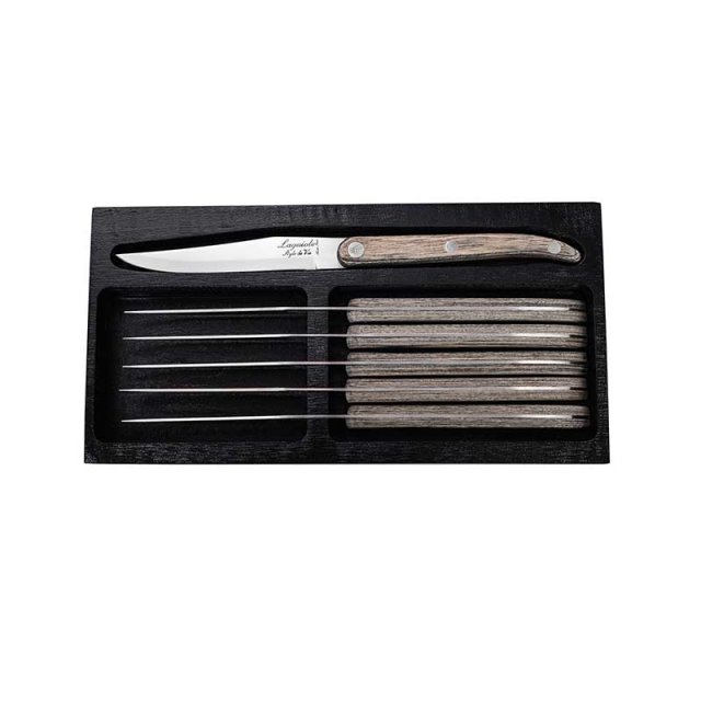 Set noževa za odreske Grey Pakka - glavni