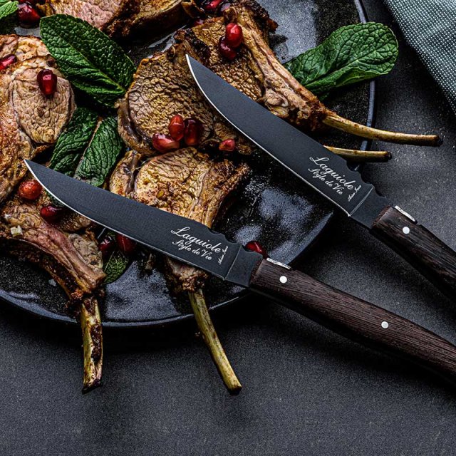 Set noževa za odreske Wenge black