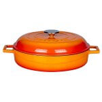 LVYST28KDMO-Posuda od lijevanog zeljeza Lava, 28 cm