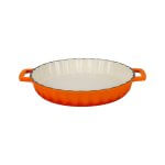 Lava kalup za pitu od lijevanog željeza, promjera 30 cm