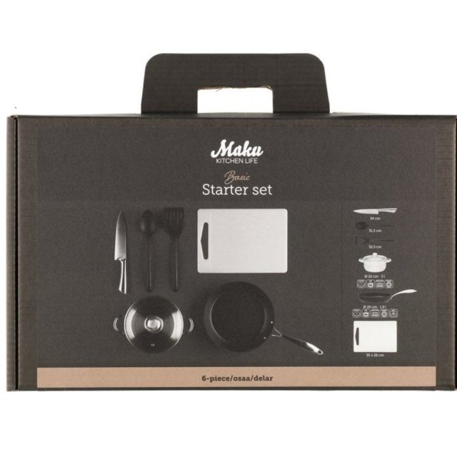 Početni set za kuhanje 6 kom